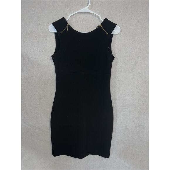 Zahara Dress Black Sleeveless Knee Length - Picture 1 of 6